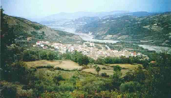Vista di San Costantino Albanese