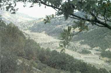 Una veduta della valle